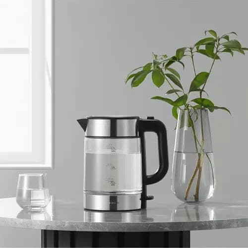 کتری برقی شیائومی مدل Electric Glass Kettle — تصویر ۲