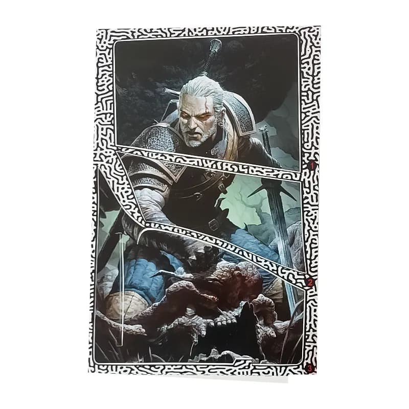 اسکین پلی استیشن 5 اسلیم طرح The Witcher — تصویر ۲