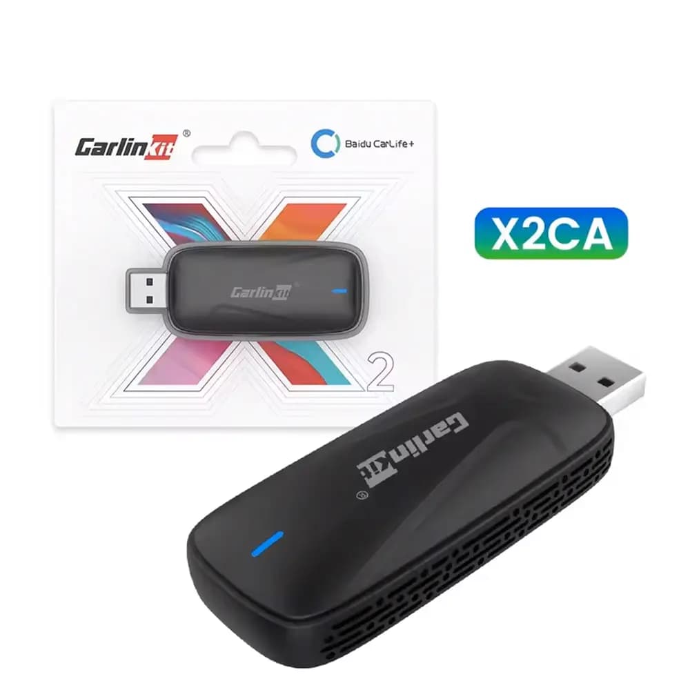 دانگل تبدیل بایدو کارلایف به کارپلی و اندروید اتو وایرلس برند کارلینکیت مدل X2CA