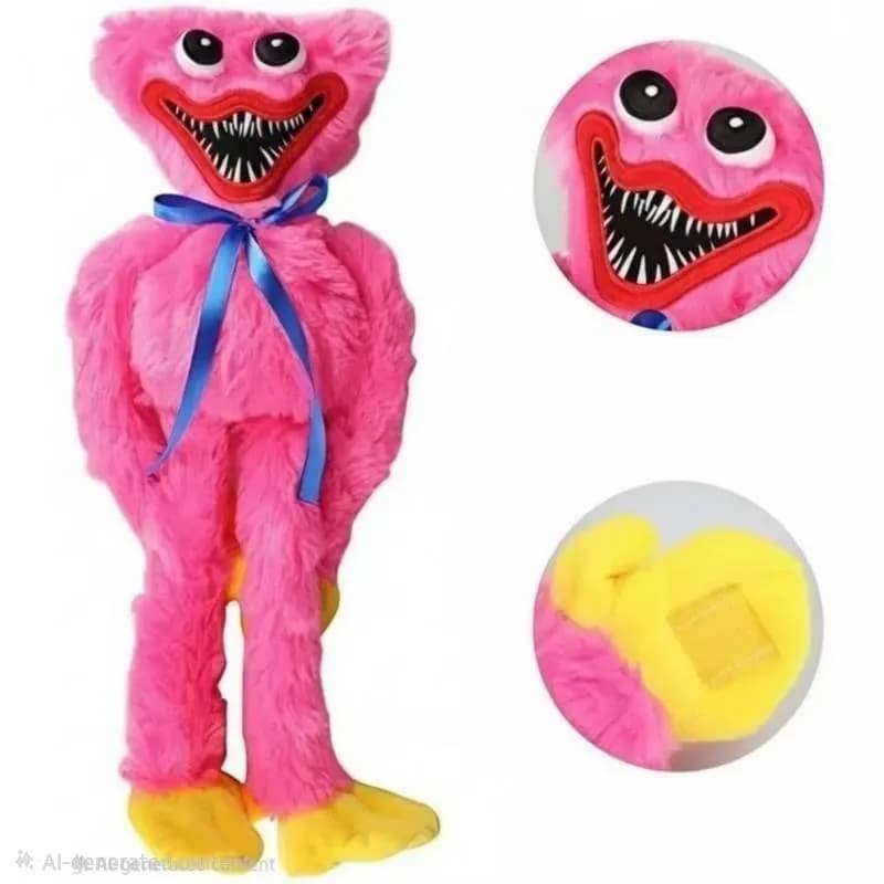 عروسک پولیشی هاگی واگی و کیسی میسی Poppy Playtime — تصویر ۳