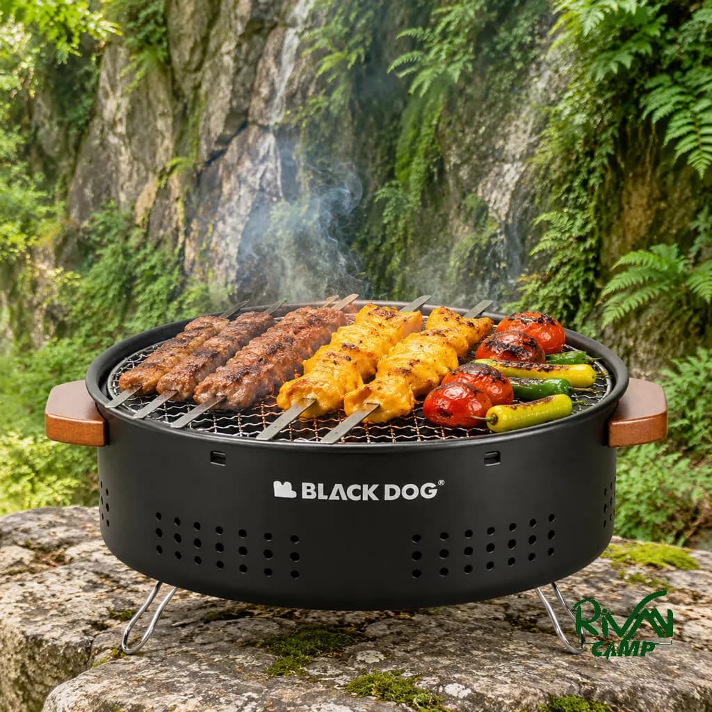 باربیکیو زغالی رومیزی بلک داگ مدل CBD2450CF010 — تصویر ۲