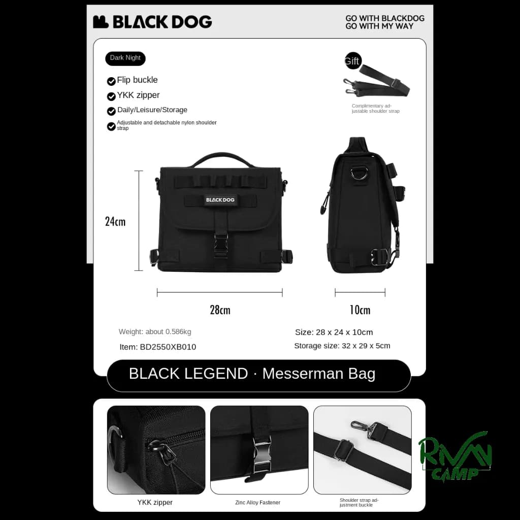 کیف بلک داگ مدل CBD2550XB010 سری BLACK LEGEND — تصویر ۳