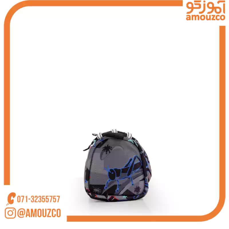 جامدادی سه زیپ Bugs سایز 22×7×7 گابل (2026) — تصویر ۳