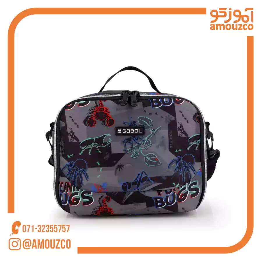 کیف غذا Bugs سایز 23×18×14 گابل (2026)