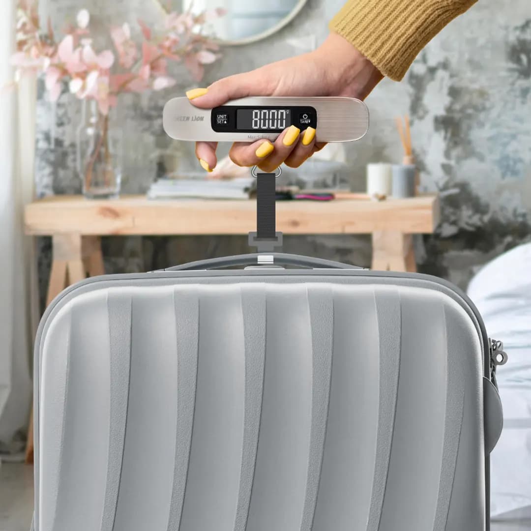 ترازوی دیجیتال چمدان گرین لاین مدل Green Lion Digital Luggage Scale ظرفیت 50 کیلوگرم — تصویر ۷