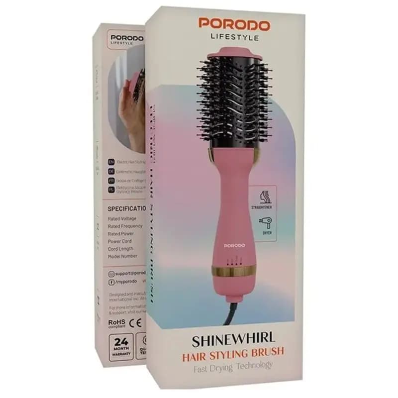 برس حرارتی پرودو مدل Porodo Shinewhirl PDLFSTMG01 — تصویر ۲