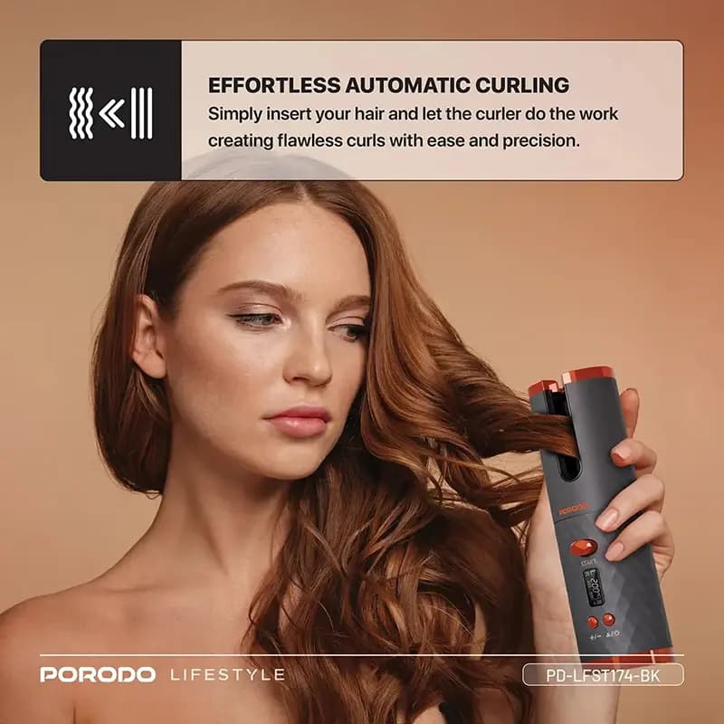 فرکننده مو اتوماتیک پرودو مدل Porodo LFST174 — تصویر ۳