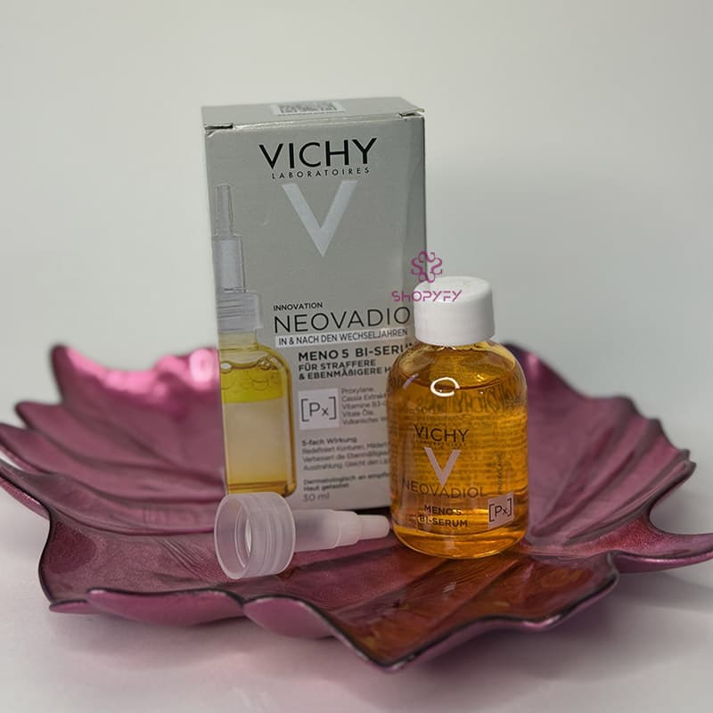 سرم جوانساز و ضد چروک ویشی neovadiol meno 5 bi-serum