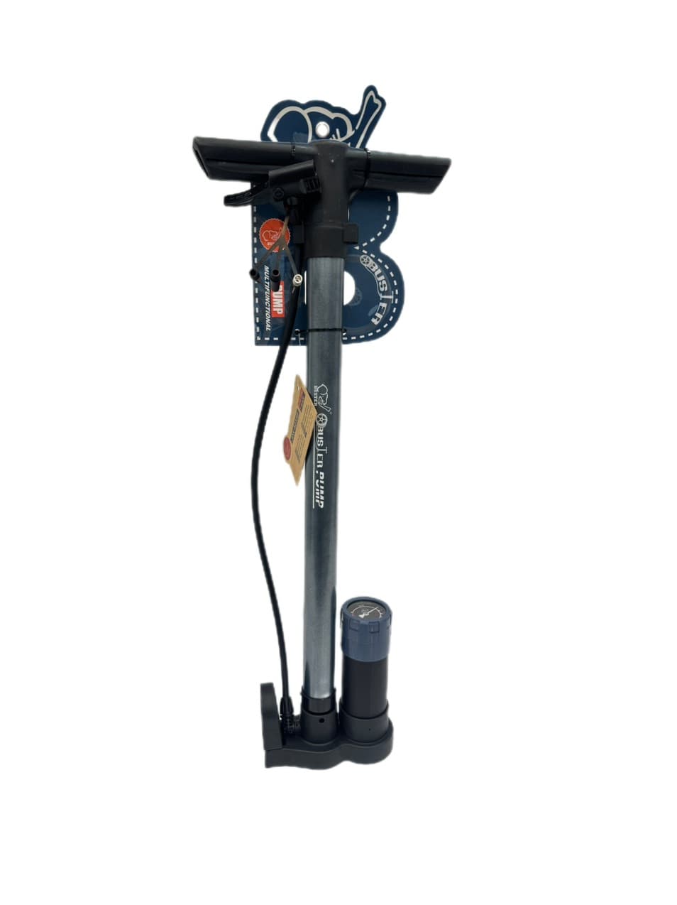 پمپ دستی BUSTER با نمایشگر درجه فشار(بار) مدل JDX-6235B — تصویر ۳
