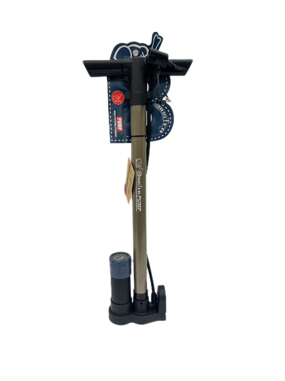 پمپ دستی BUSTER با نمایشگر درجه فشار(بار) مدل JDX-6235B — تصویر ۲