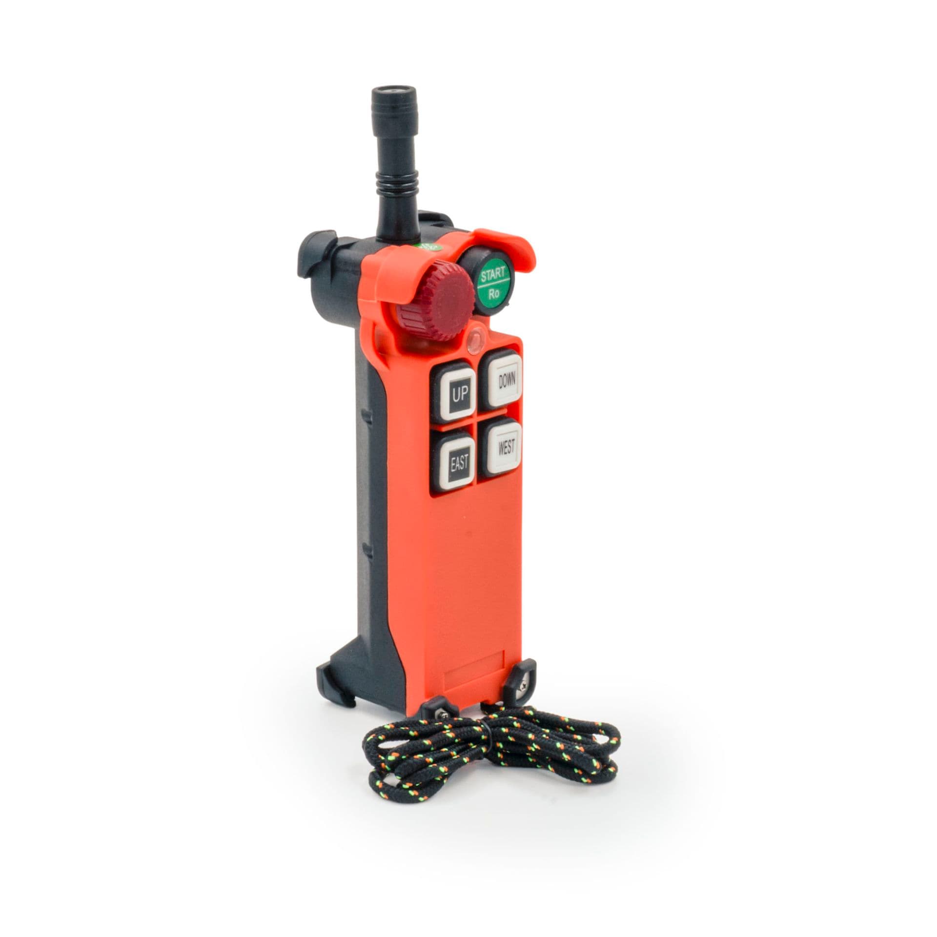 فرستنده ریموت کنترل 4کلید تک سرعت جرثقیل سقفی تله کرین F21-4S-TX — تصویر ۲