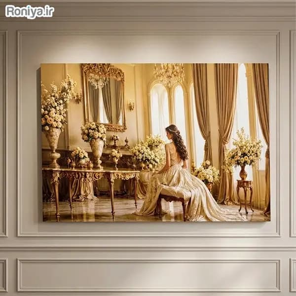 تابلو چاپی روی بوم — تصویر ۴