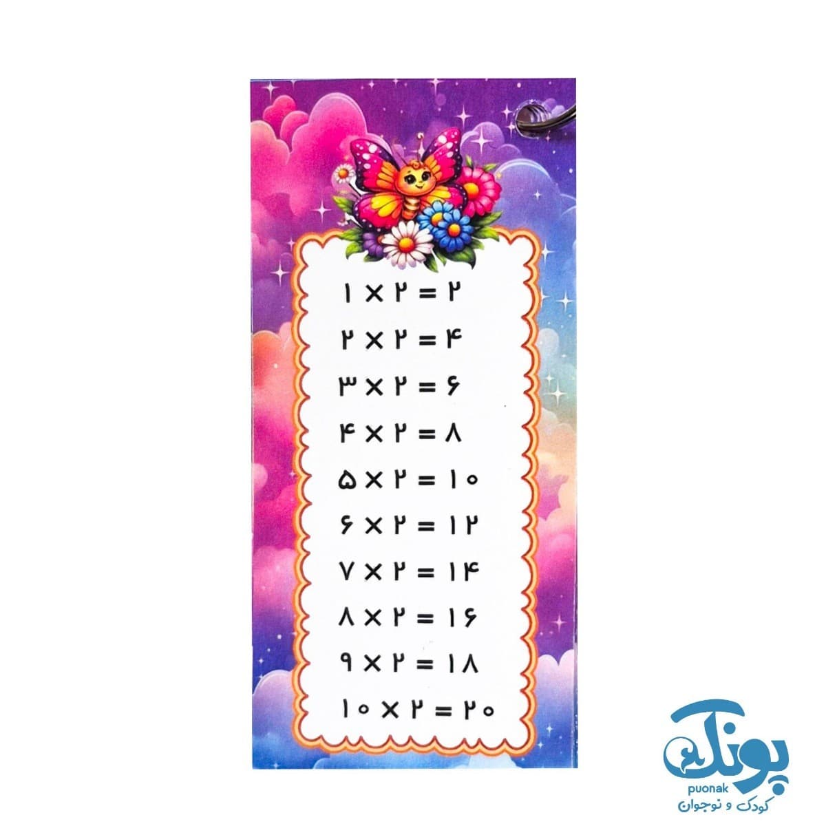 جاکلیدی جدول ضرب تاک — تصویر ۲