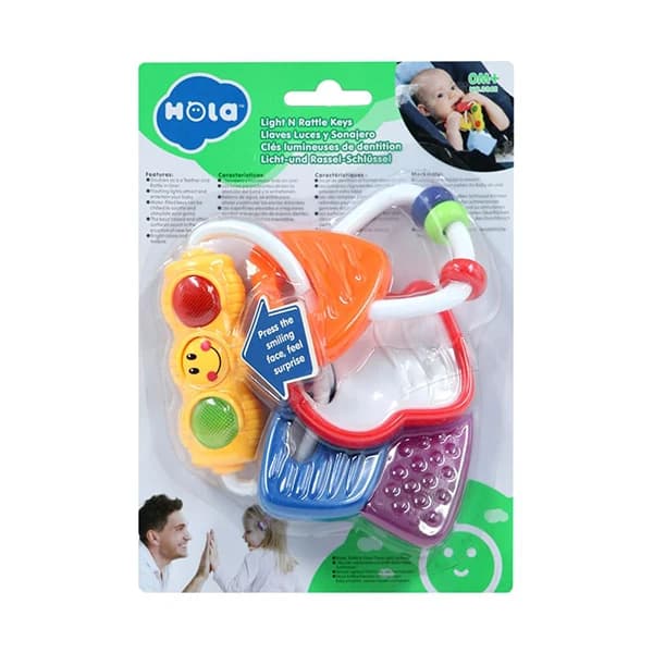 دندانگیر نوزاد مدل چراغدار برند هالی تویز Huile Toys