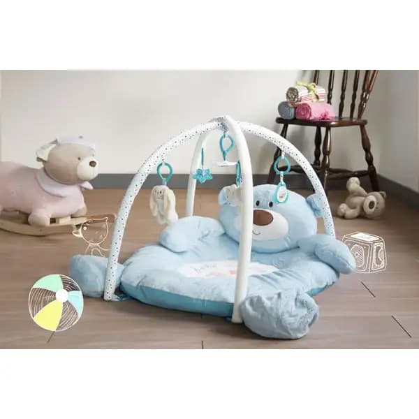 تشک بازی گرد طرح خرس تدی برند بیبی فورلایف Baby4life