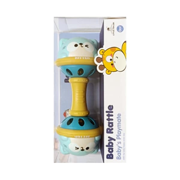 جغجغه نوزاد طرح حیوانات برند baby rattle کد 1163 — تصویر ۶