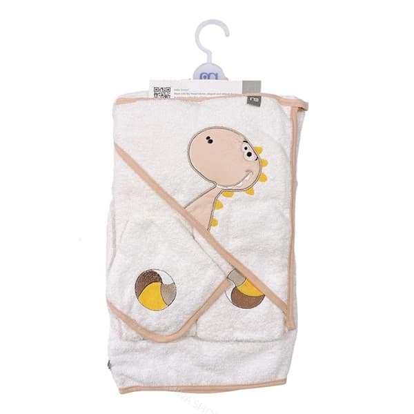 سرویس حوله 5 تکه برند مادرکر mothercare طرح دایناسور — تصویر ۳