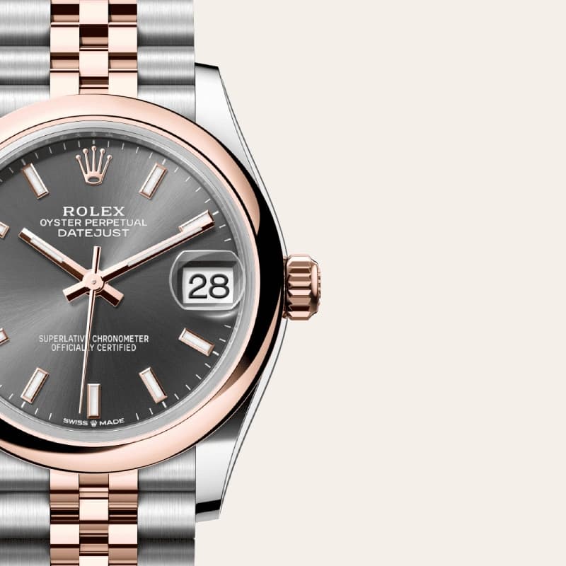 رولکس Datejust 36 Slate دو رنگ رزگلد | رفرنس M126201-0013 — تصویر ۲