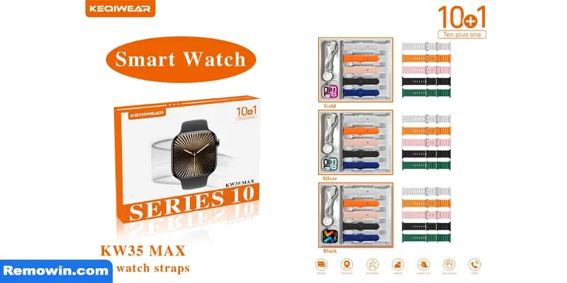 ساعت هوشمند طرح اپل واچ مدل KW75MAX