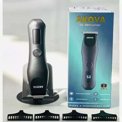 ماشین اصلاح مو ریش تراش شارژی Akova مدل C-t799u کیفیت عالی