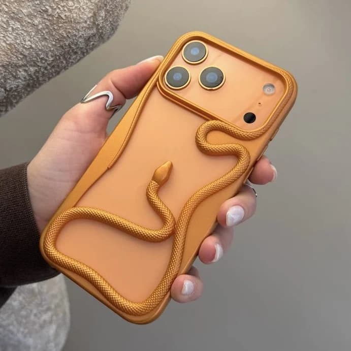 قاب snake orange (آیفون)