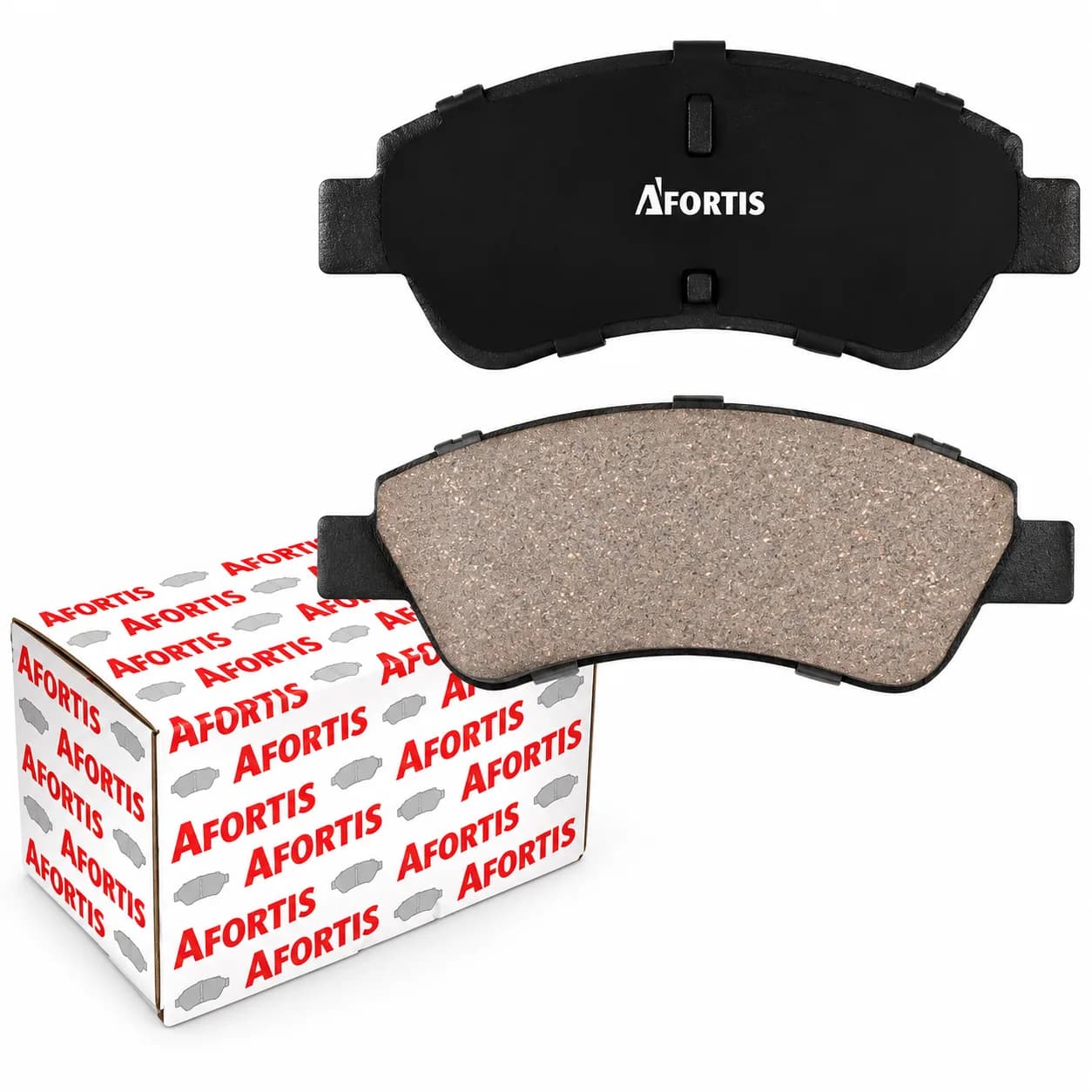 لنت ترمز جلو پژو 2008 غیر فابریک برند آفورتیس AFORTIS