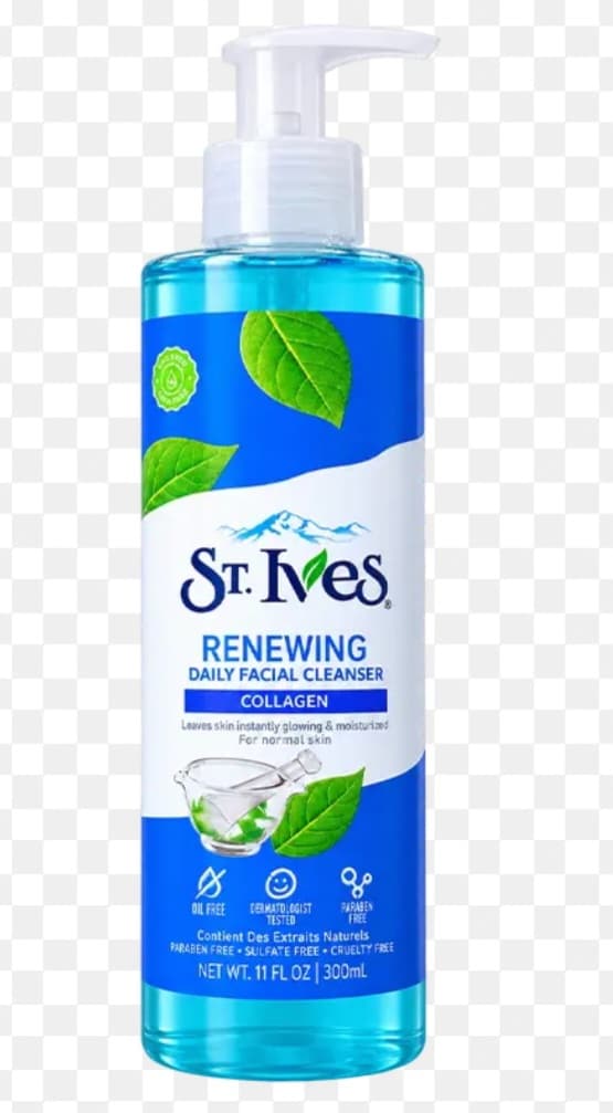 ژل شستشوی صورت استی آیوز ST .IVES حاوی کلاژن مناسب پوست نرمال حجم ۳۰۰ میلی لیتر