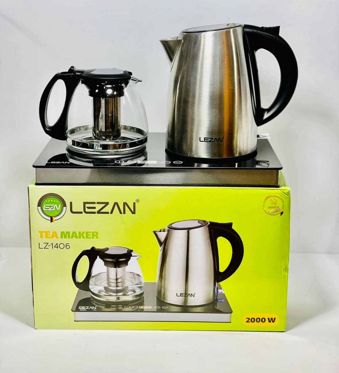 چای ساز کنارهمی لمسی لیزان اصل مدل LZ-1406 ‏