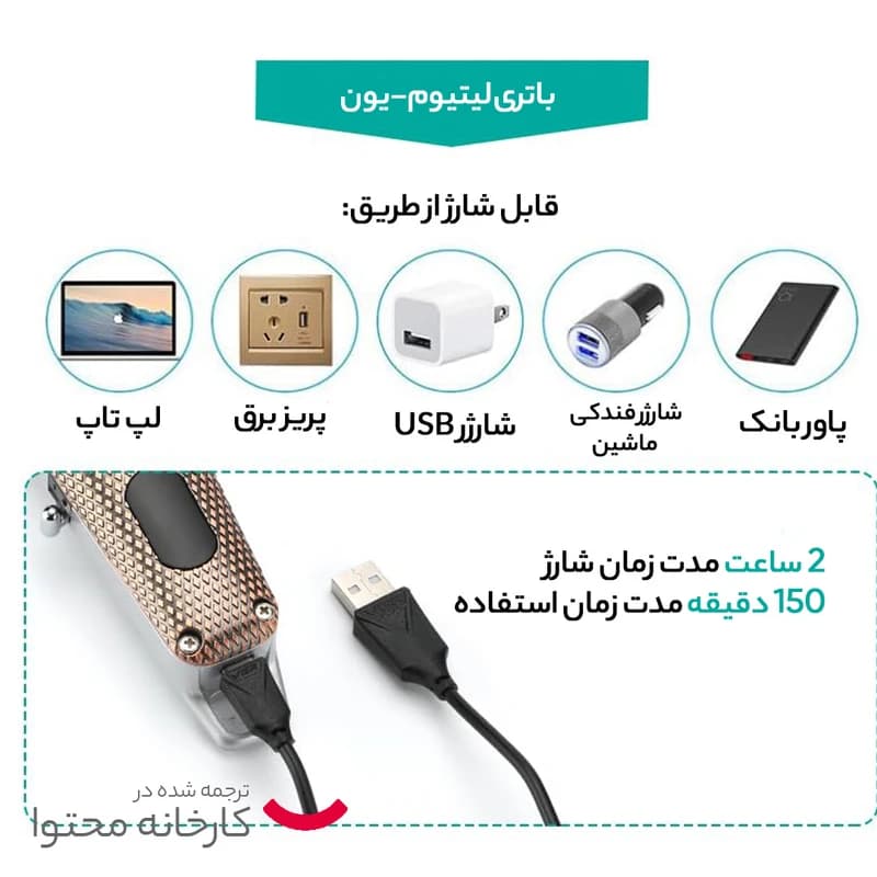ماشین خط زن وی جی آر مدل V-976 ‏ — تصویر ۴