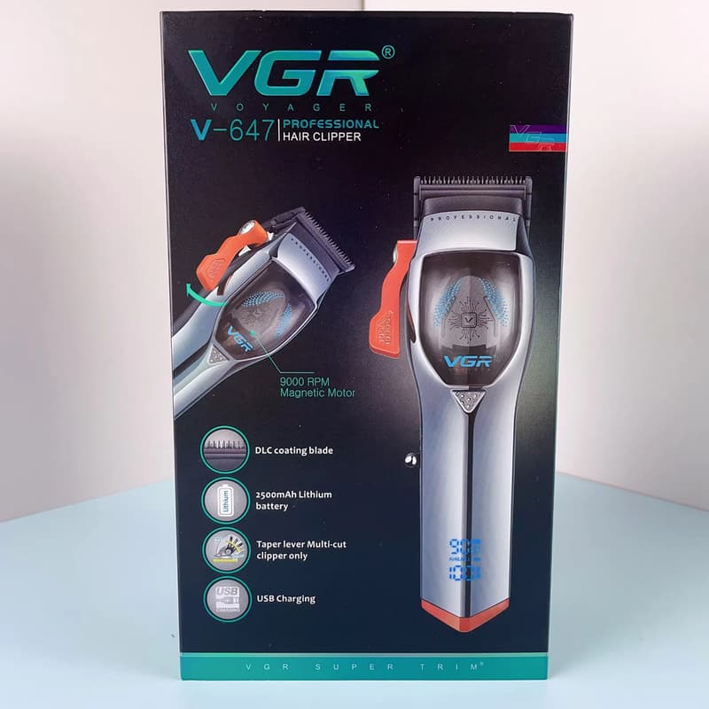 ماشین اصلاح وی جی آر مدل V-647 ‏ — تصویر ۷