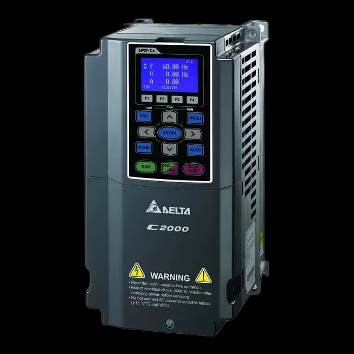 اینورتر 0.75 کیلووات سه فاز CH2000 دلتا VFD007CH43A