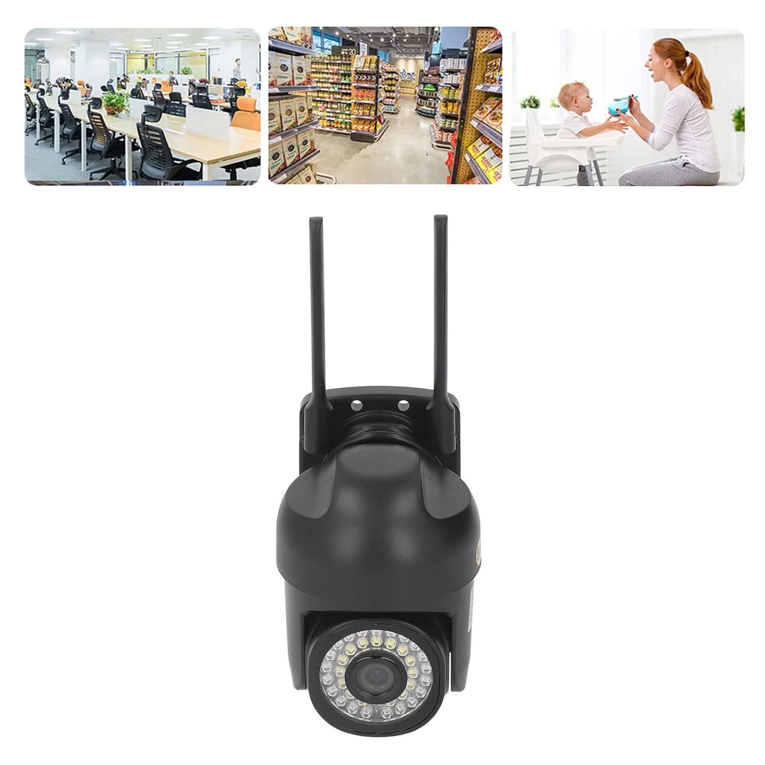 دوربین مداربسته هوشمند FTVOGUE فضای باز 1080P | FTVOGUE 1080P 2MP Outdoor Surveillance Camera — تصویر ۳