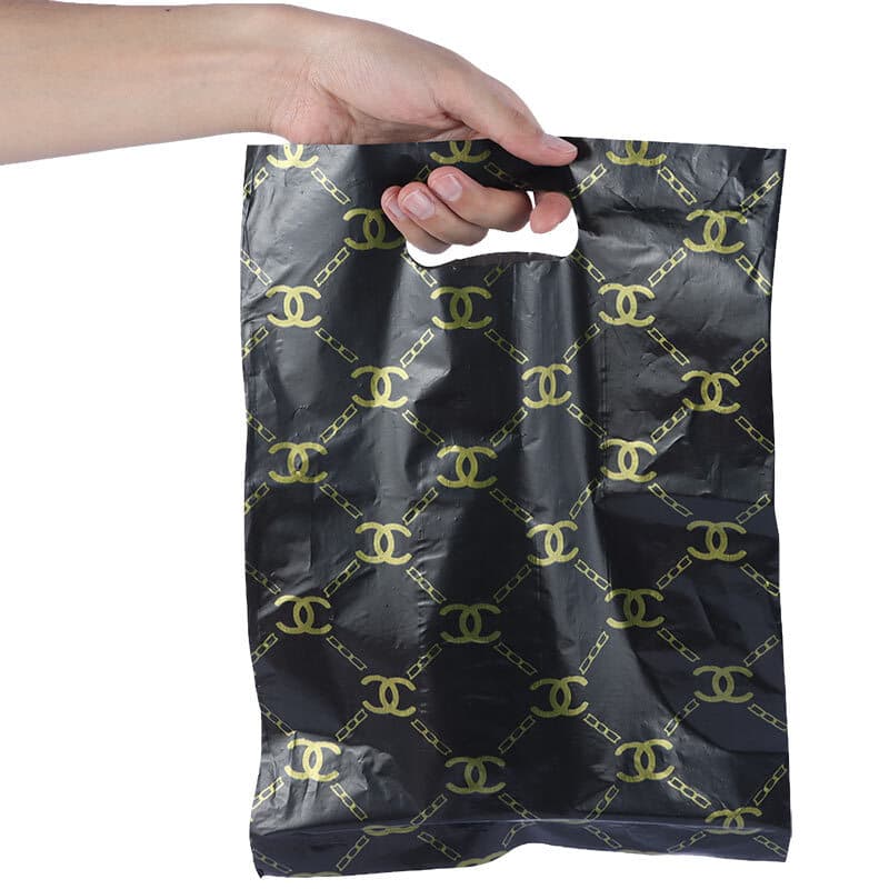 نایلون دسته موزی طرح Gucci سایز 35*25 سانتی متر بسته 1 کیلویی — تصویر ۳