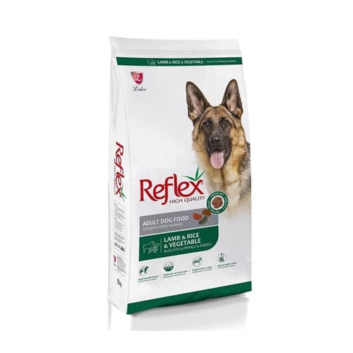 غذاي خشک سگ بالغ رفلکس بره و سبزیجات Reflex وزن 3 کیلوگرم