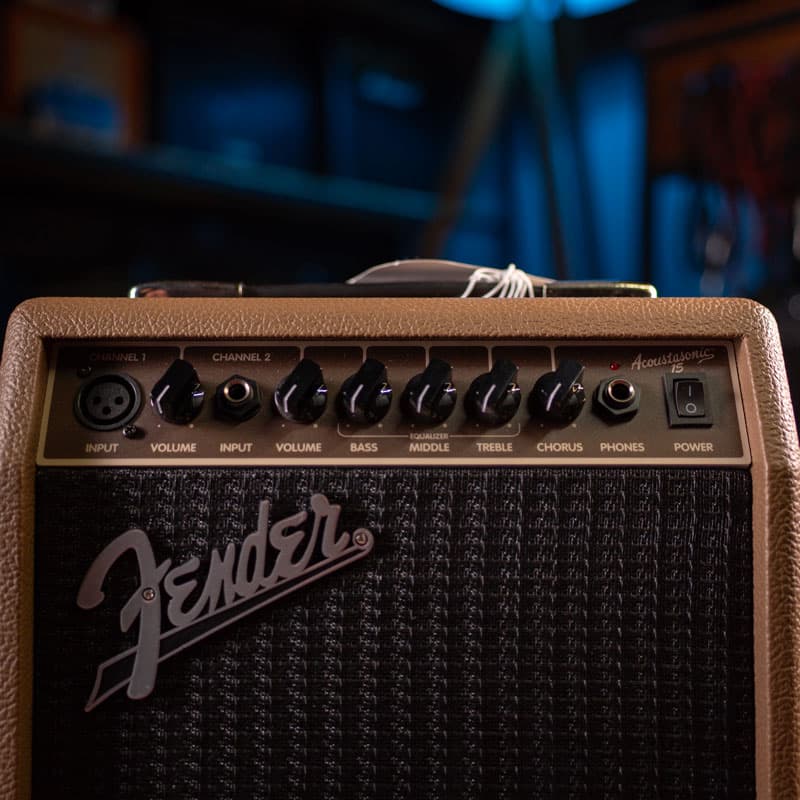 امپ گیتار آکوستیک فندر Fender Acoustasonic 15 Acoustic Guitar Amp — تصویر ۳