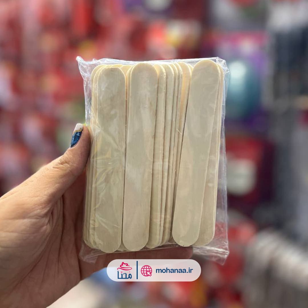 چوب بستنی پهن ساده 30 عددی