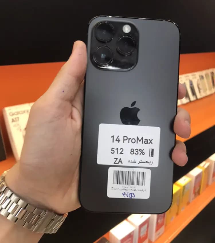 آیفون 14پرومکس| حافظه 512گیگ| باتری 83| iPhone 14Promax | za — تصویر ۲