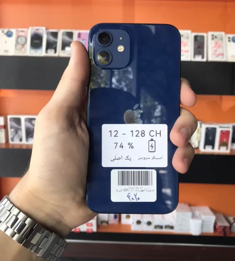 آیفون 12 | حافظه 128گیگ | باتری 74| Iphone 12 | CH — تصویر ۲