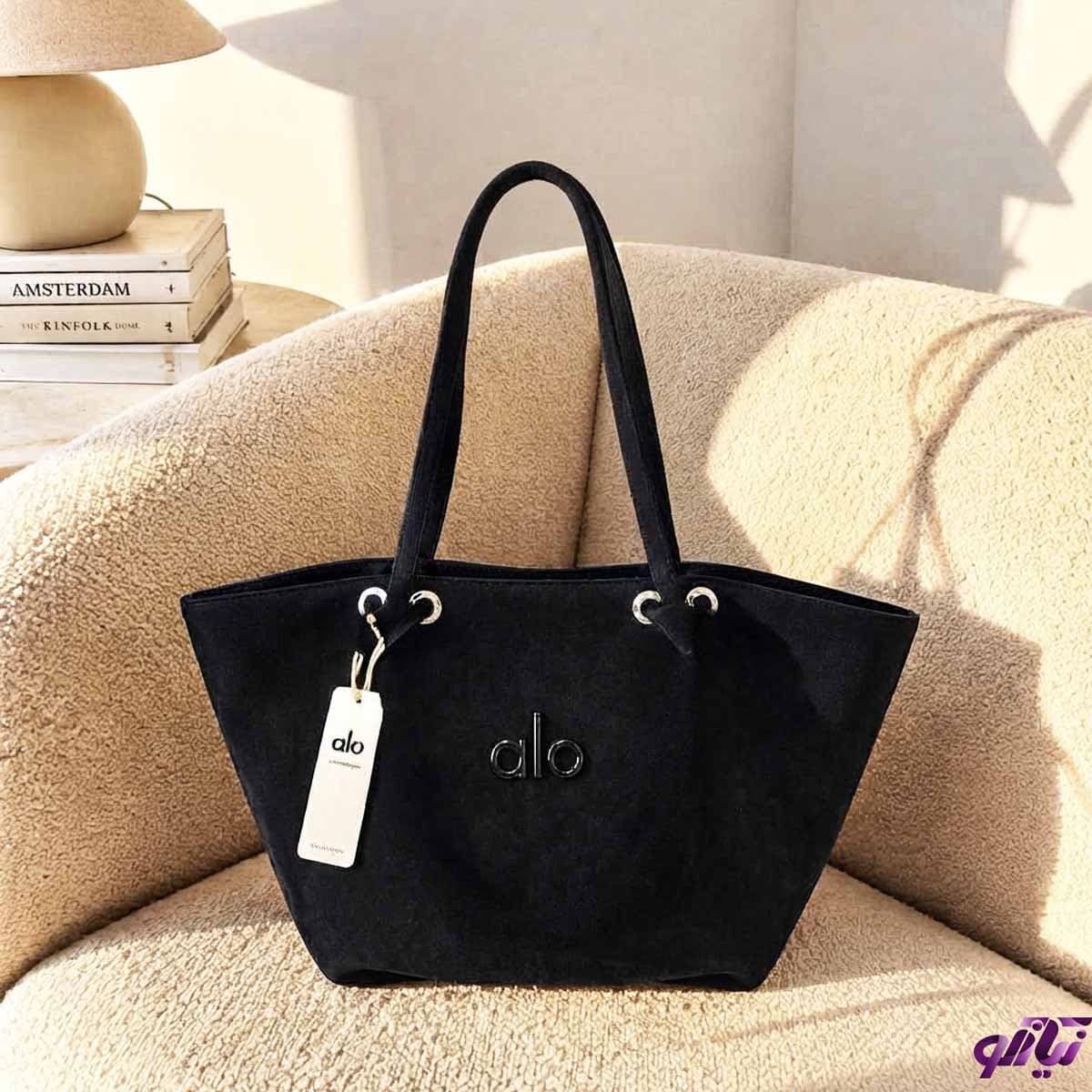 کیف بزرگ زنانه چرم alo