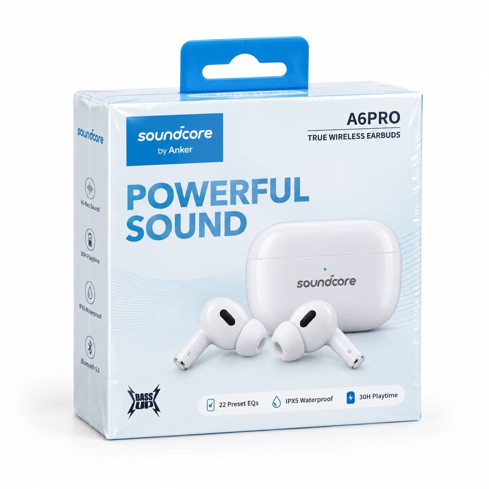ایرپاد انکر | هندفری بلوتوثی | Soundcore by Anker A6PRO | Airpod — تصویر ۳