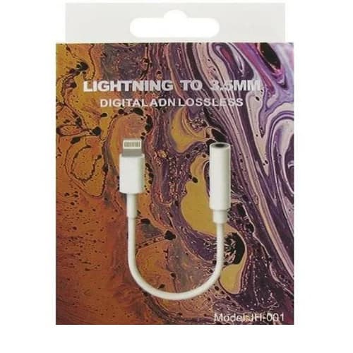 مبدل لایتنینگ به جک 3.5 میلیمتری مدل JH-001
