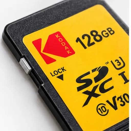 کارت حافظه Kodak Ultra 128GB SDXC UHS-I U3 V30 — تصویر ۳