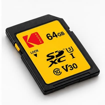 کارت حافظه Kodak Ultra Performance 64GB SDXC UHS-I U3 V30 — تصویر ۳