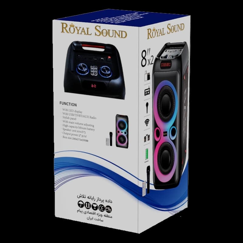 اسپیکر ROYAL SOUND D30 — تصویر ۲