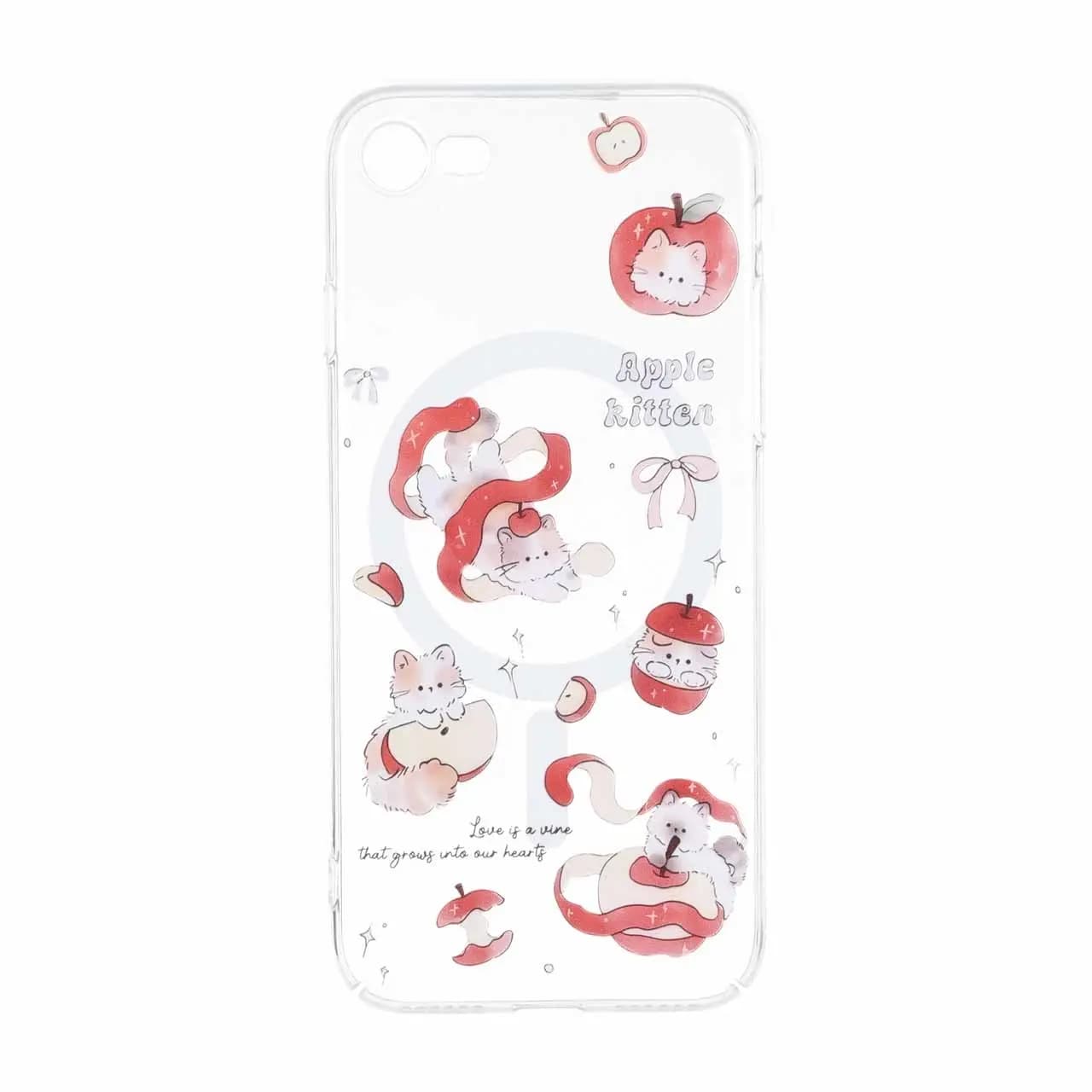 قاب Cute کریستالی طرح مگ سیف محافظ لنزدار Apple iPhone 7 / iPhone 8 / iPhone SE (2020) – کد 190
