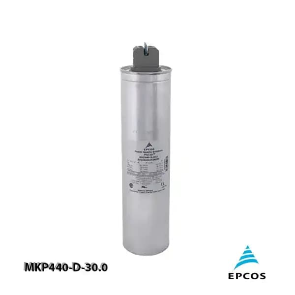 خازن 30.0 کیلووار رزینی 440 ولت EPCOS کد MKP440-D-30.0