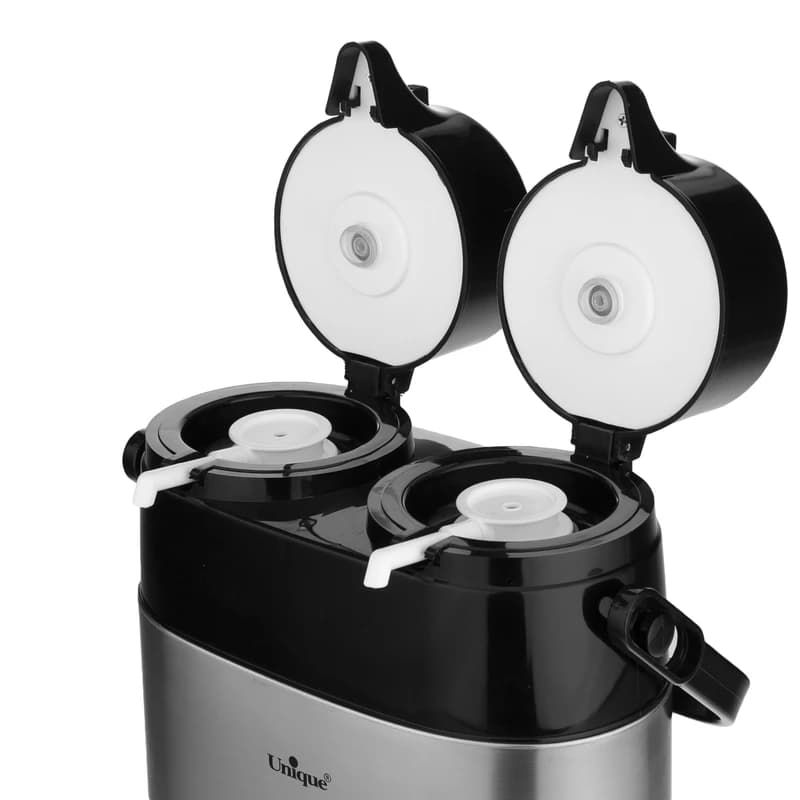 فلاسک یونیک دوقلو شیشه ای 1/3 لیتر 9031 – 9030 — تصویر ۲
