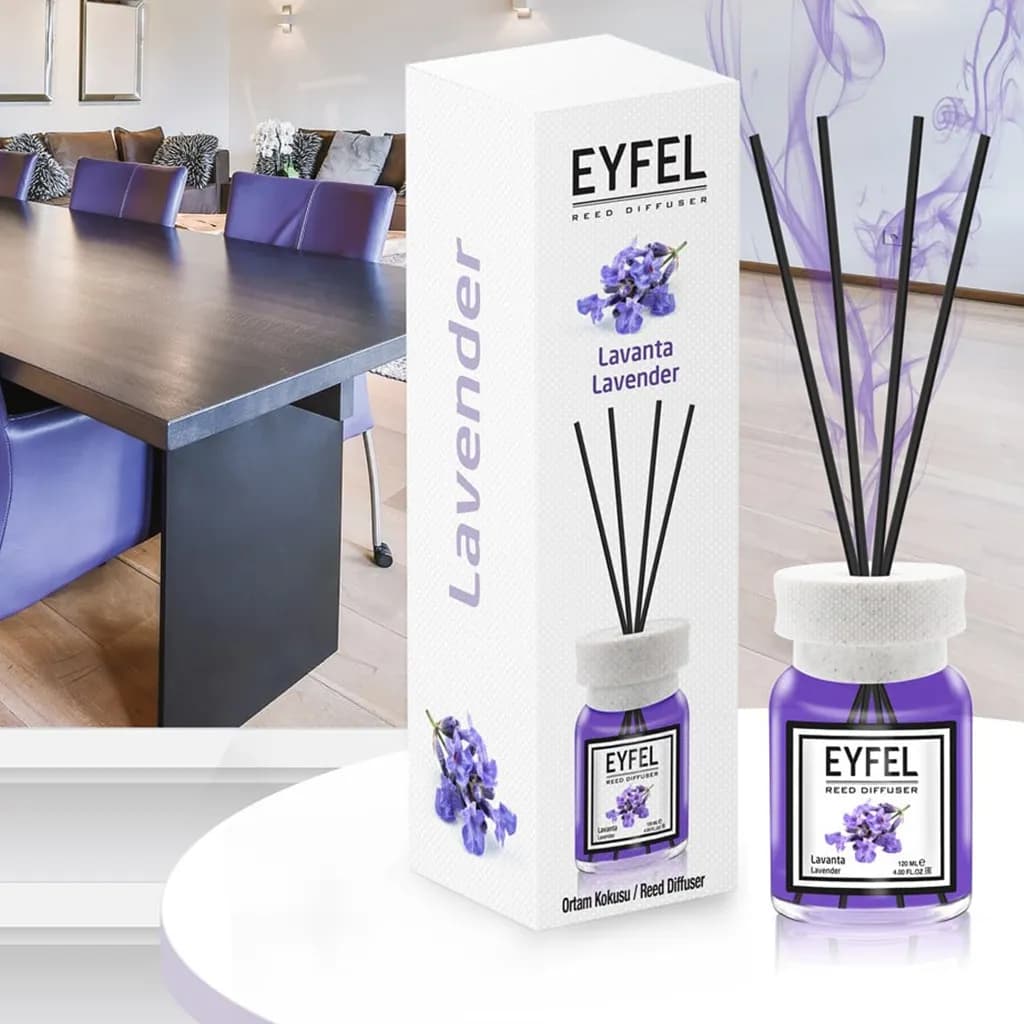خوشبوکننده هوا ایفل مدل Lavender حجم 120 میلی لیتر