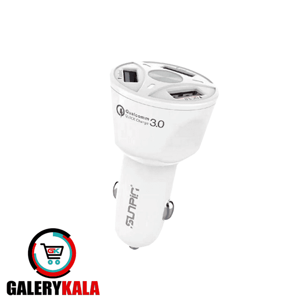 شارژر فندکی Sunpin مدل Cs-04 — تصویر ۲
