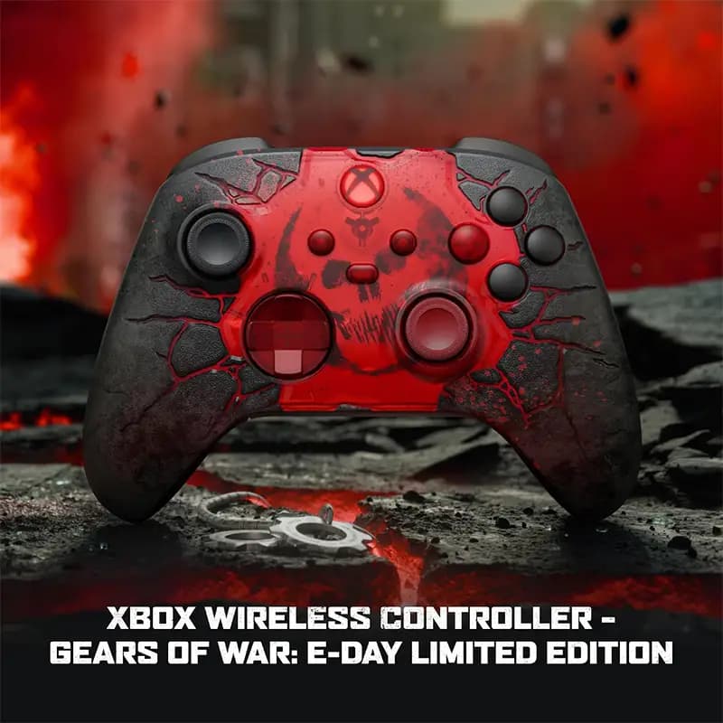 دسته بازی بی‌سیم ایکس باکس نسخه محدود – مدل Gears of War: E-Day — تصویر ۲